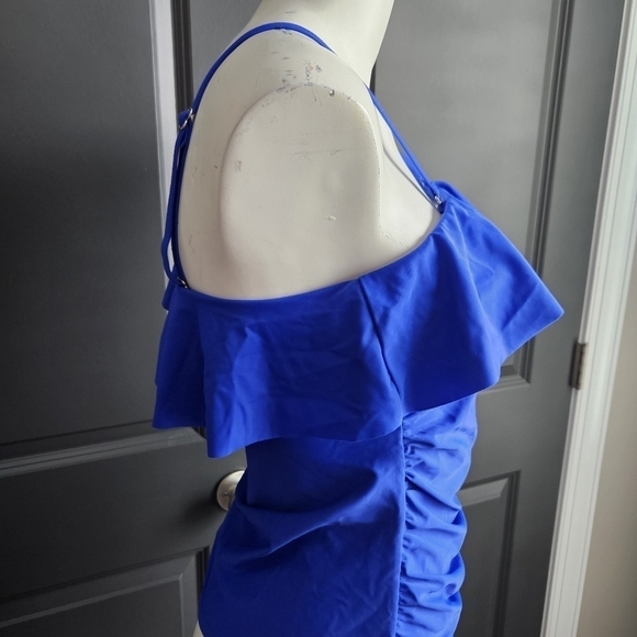 YONIQUE Womens 2 piece Swimsuit Sz M - Picture 4 of 8